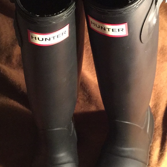 HUNTER original Tall boot Black from Great Britain - Picture 7 of 10